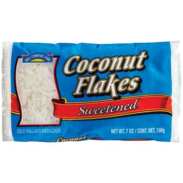 Hill Country Fare Sweetened Coconut Flakes, 7 oz