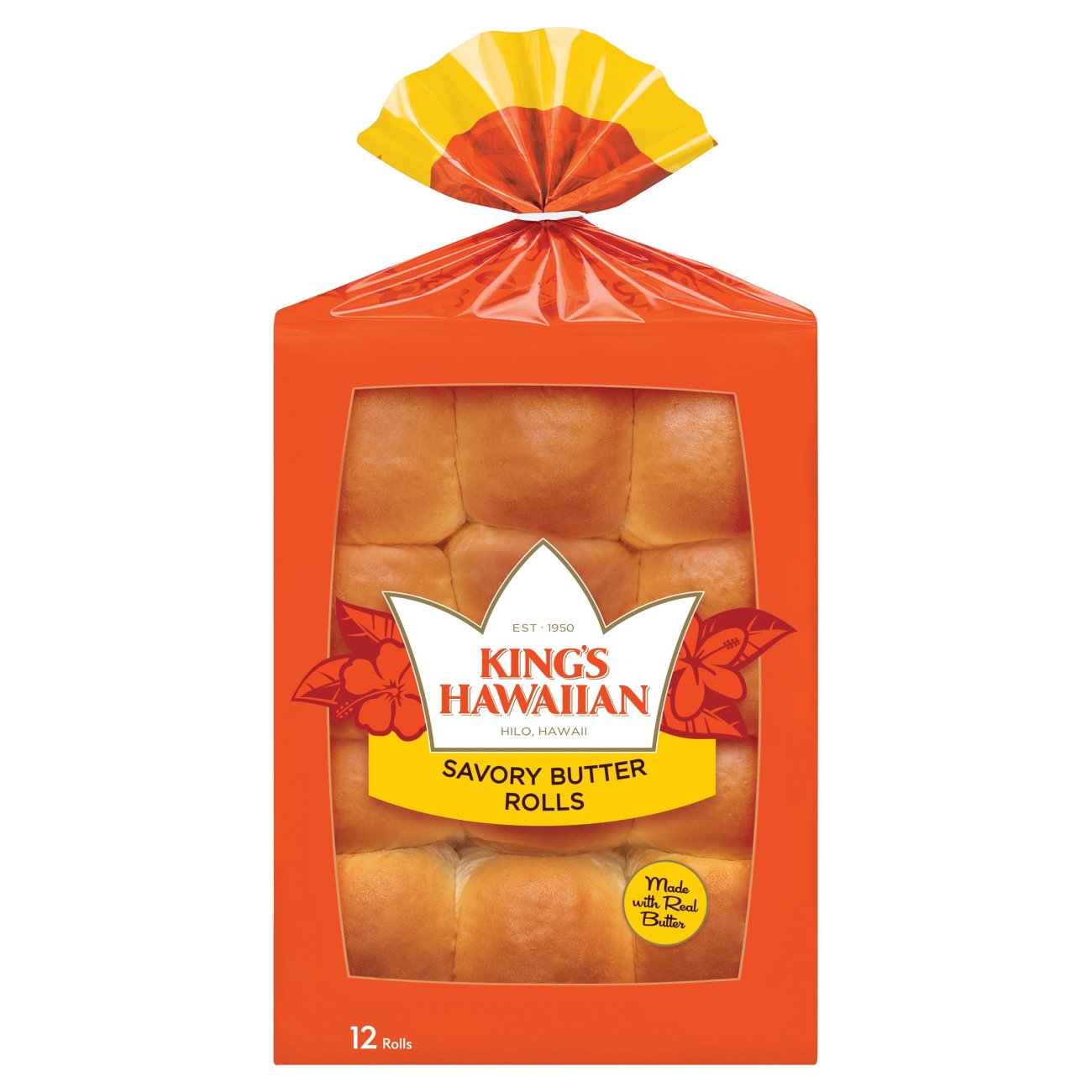 King's Hawaiian Savory Butter Rolls - Shop Bread at H-E-B