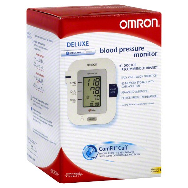 Omron Deluxe Upper Arm Blood Pressure Monitor Shop at HEB