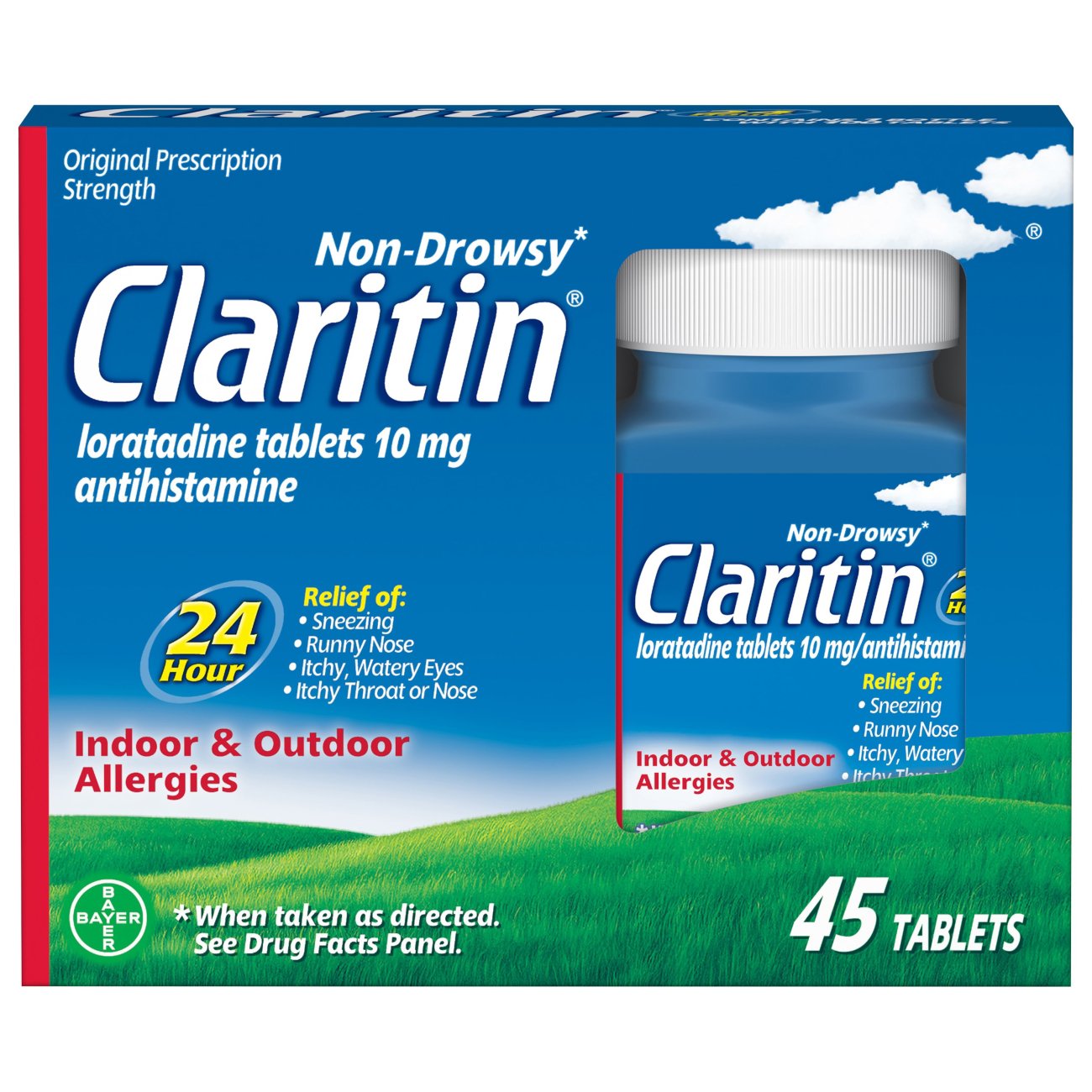 claritin non drowsy ingredients