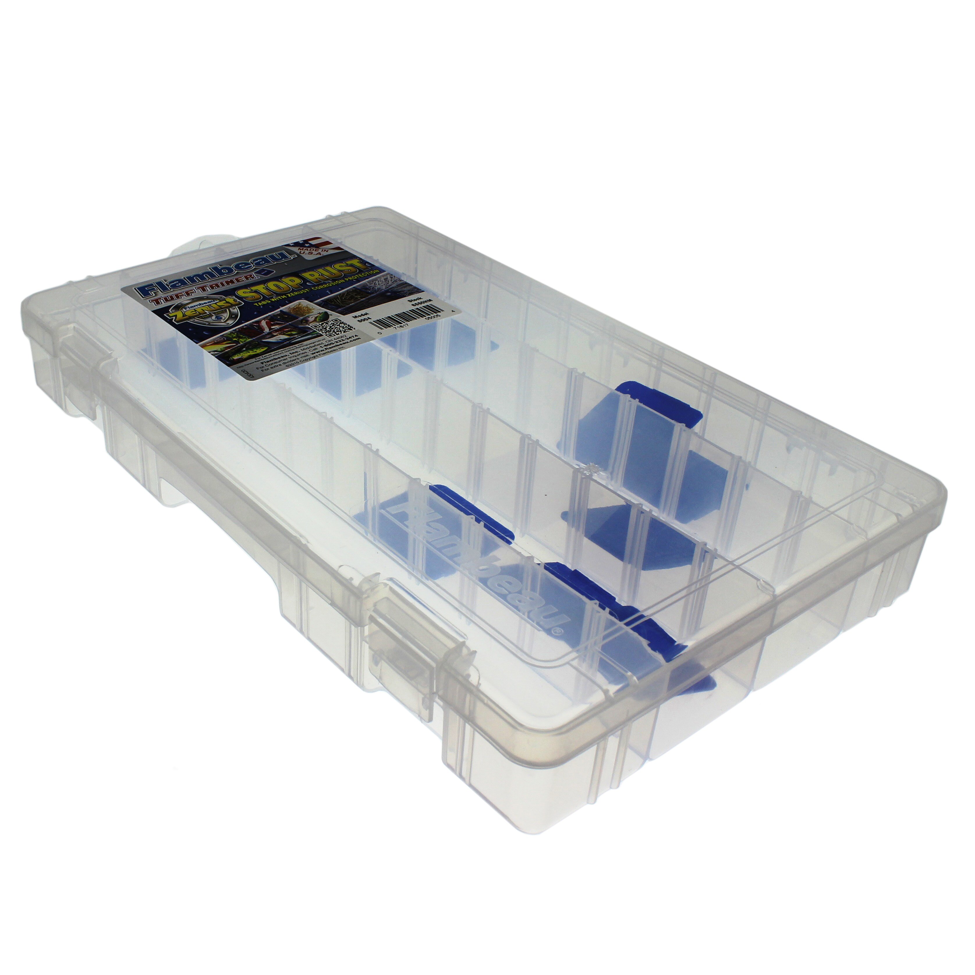 Flambeau Tuff Tainer with Zerust Compartment Storage Box - Shop Fishing ...