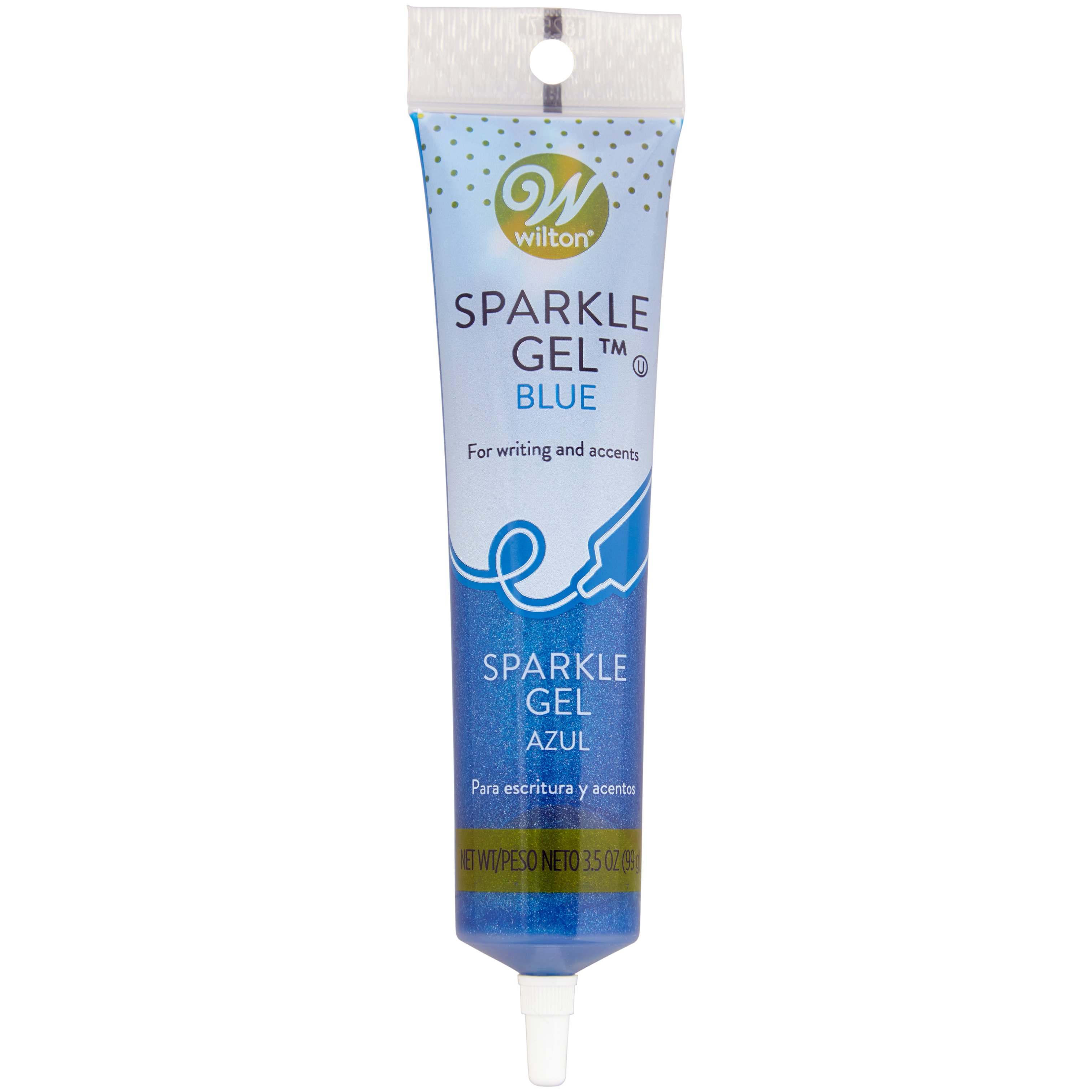Wilton Blue Sparkle Gel, 3.5 oz