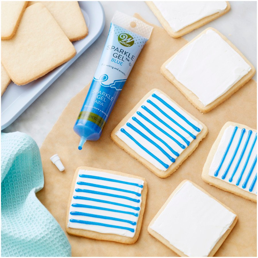 Wilton Blue Sparkle Gel