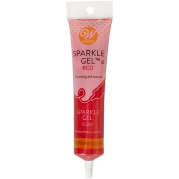 Wilton Red Sparkle Gel