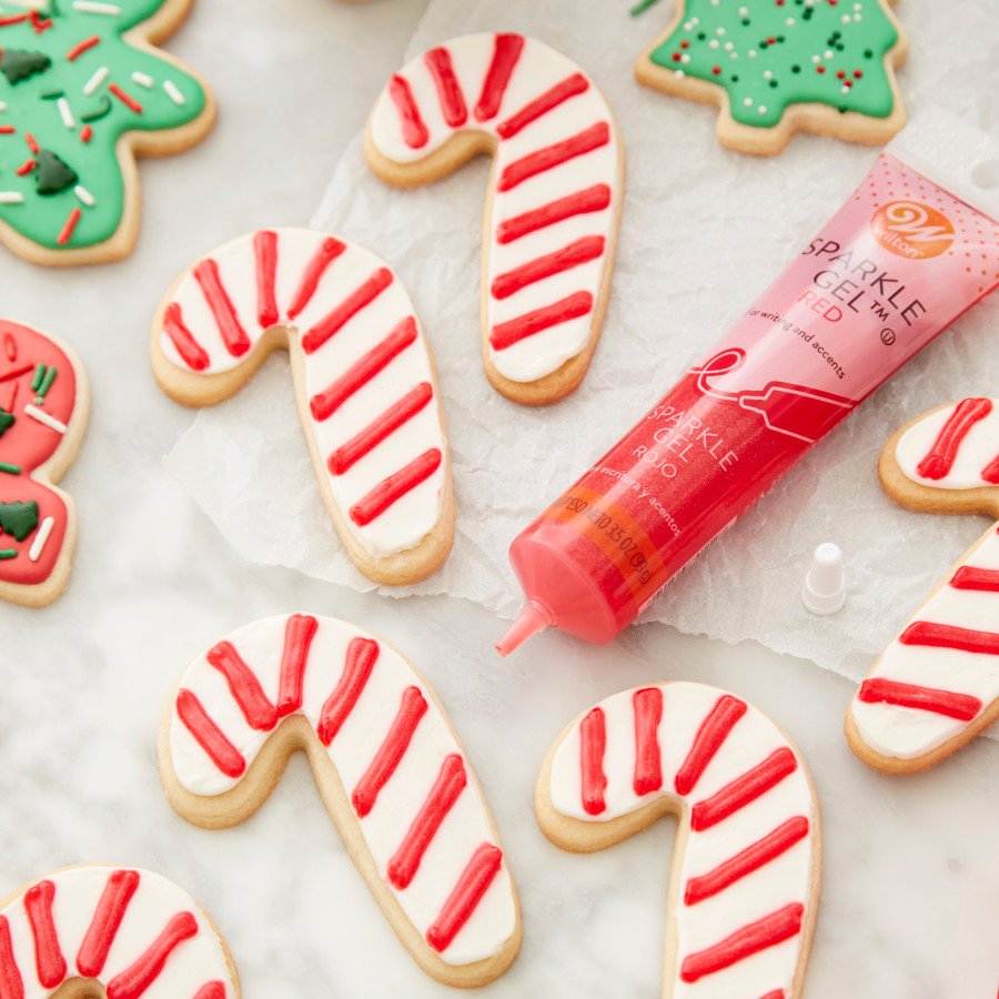 Wilton Red Sparkle Gel