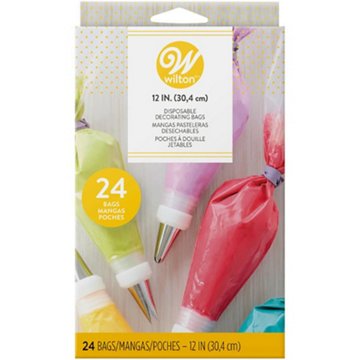 Wilton 12 in Disposable Decorating Bags, 24 ct