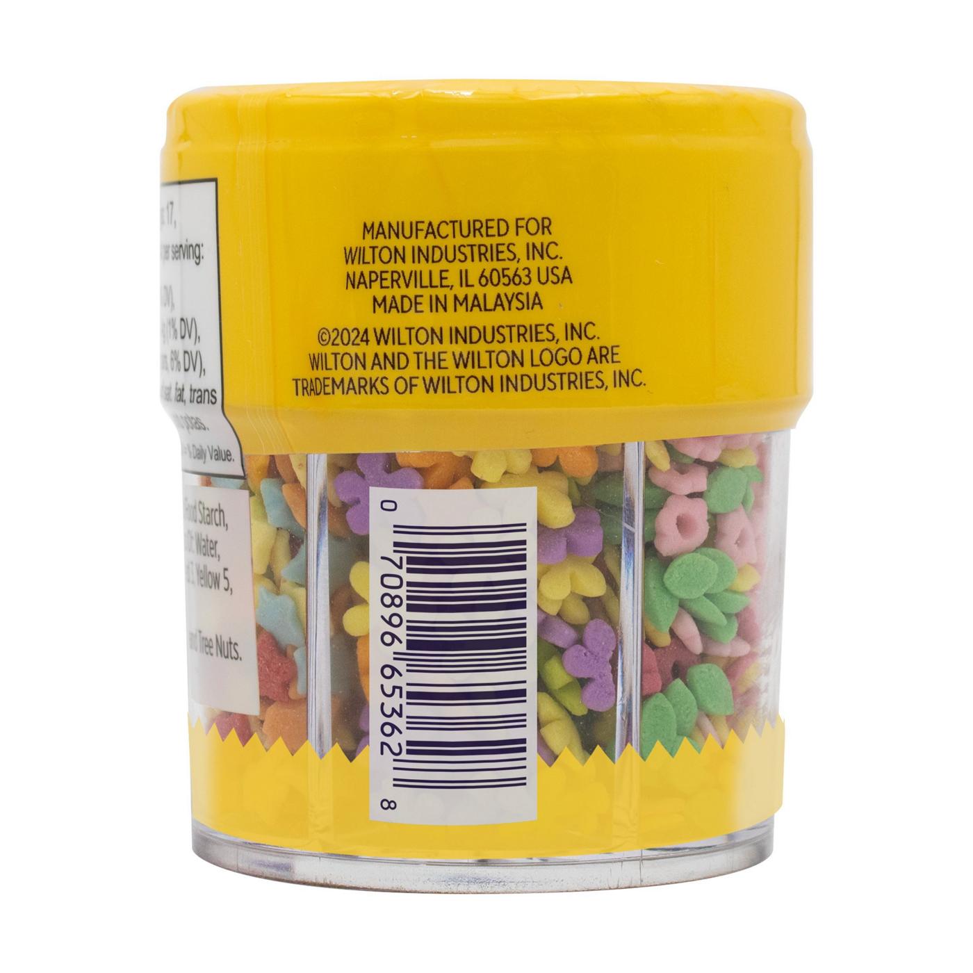 Wilton Flowerful Medley Sprinkles 6-Cell Assortment; image 3 of 3