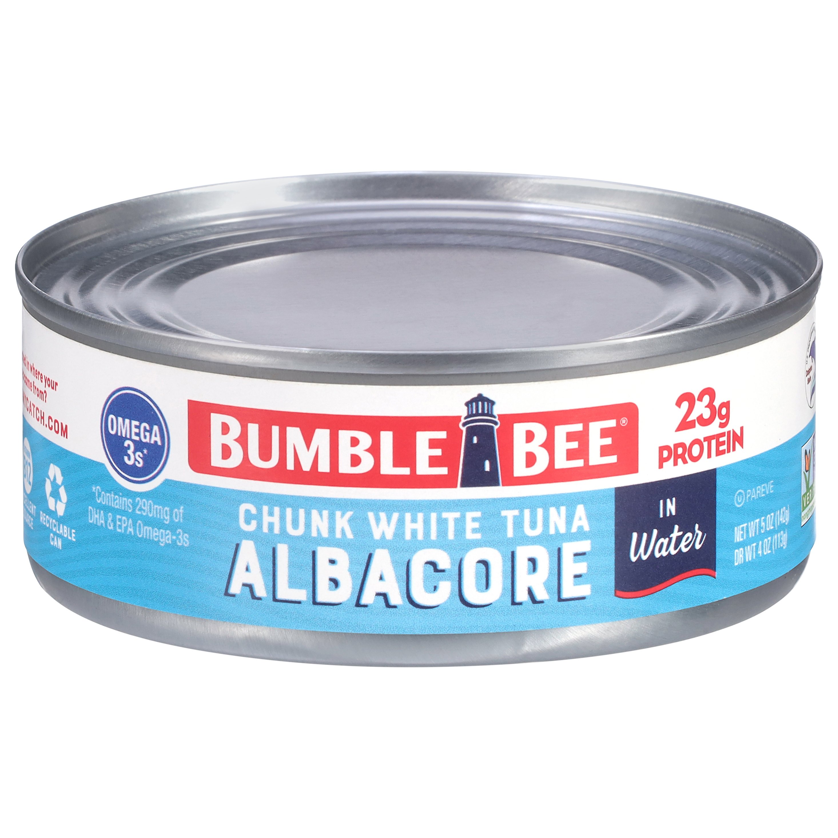 Bumble Bee Premium Chunk White Albacore Tuna in Water Shop Seafood at