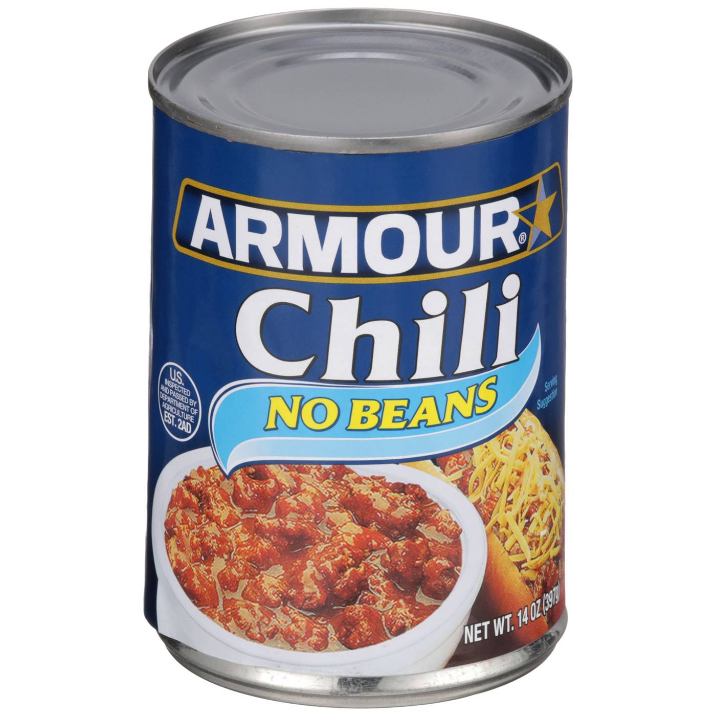 Armour Chili with No Beans Canned Chili; image 1 of 3