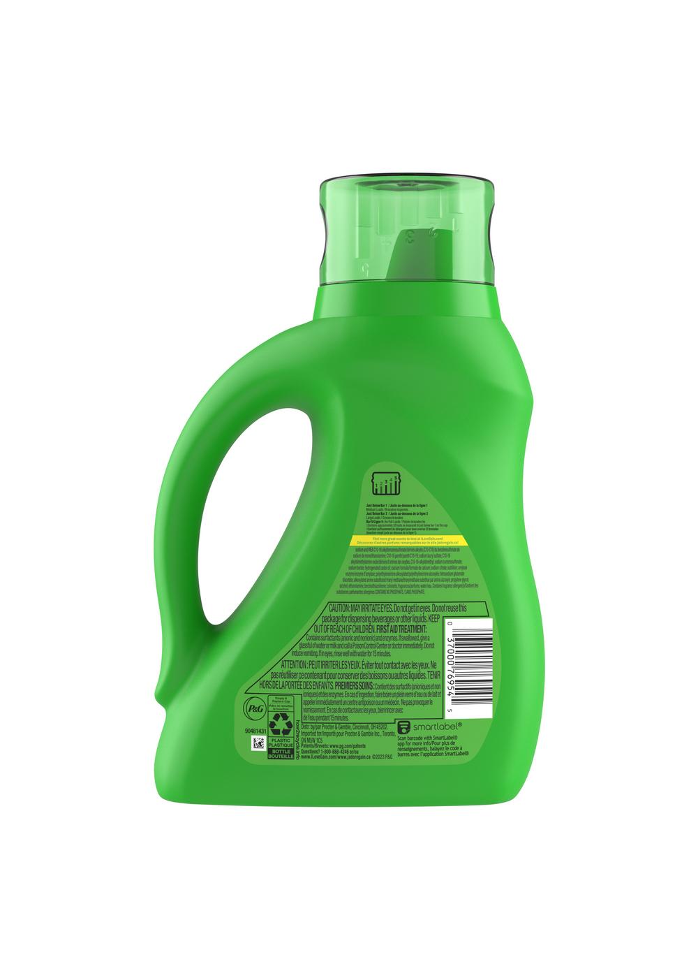 Gain + Aroma Boost HE Liquid Laundry Detergent, 32 Loads - Island Fresh; image 4 of 8
