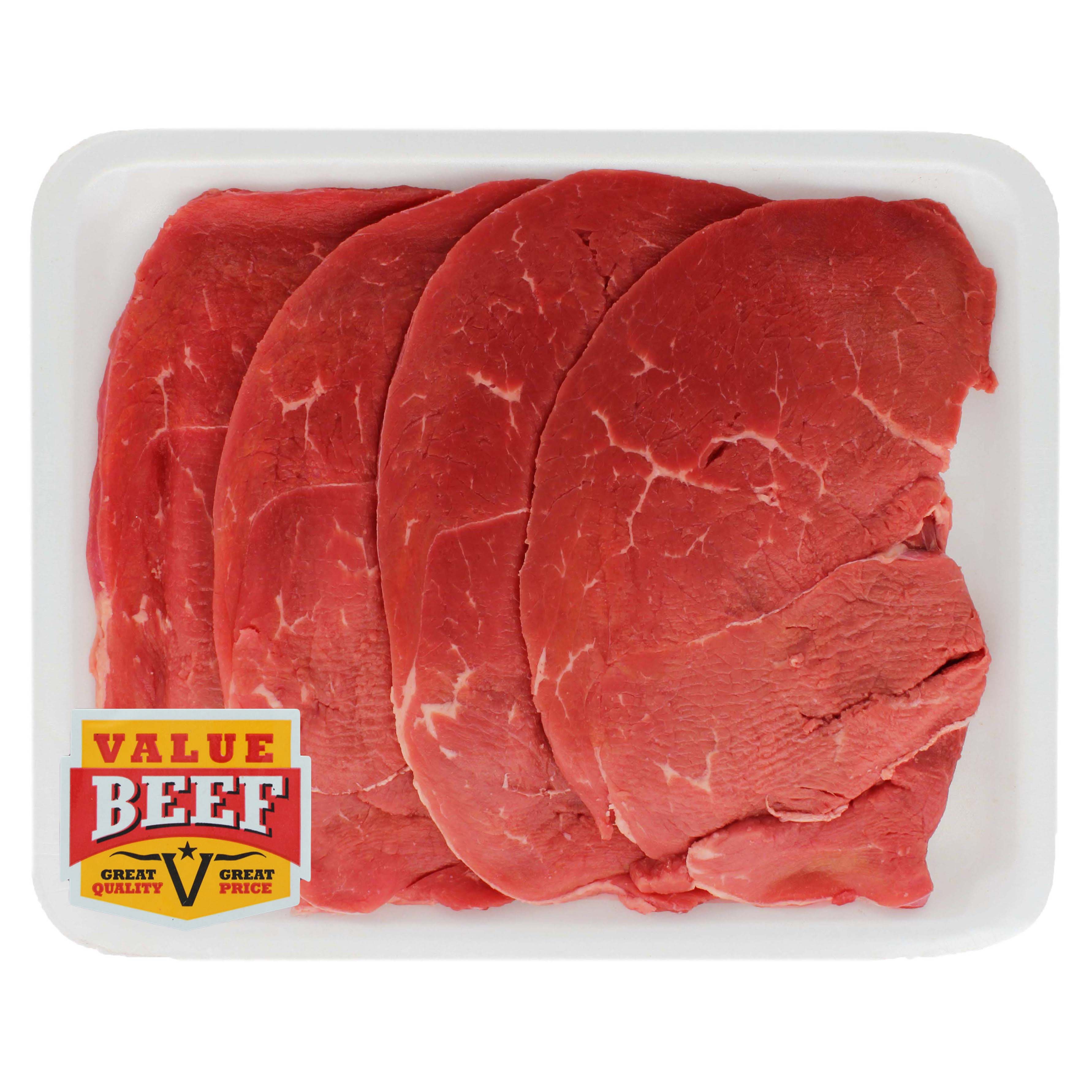 Fresh Beef Round Tip Steak Milanesa Value Beef Shop Beef at HEB