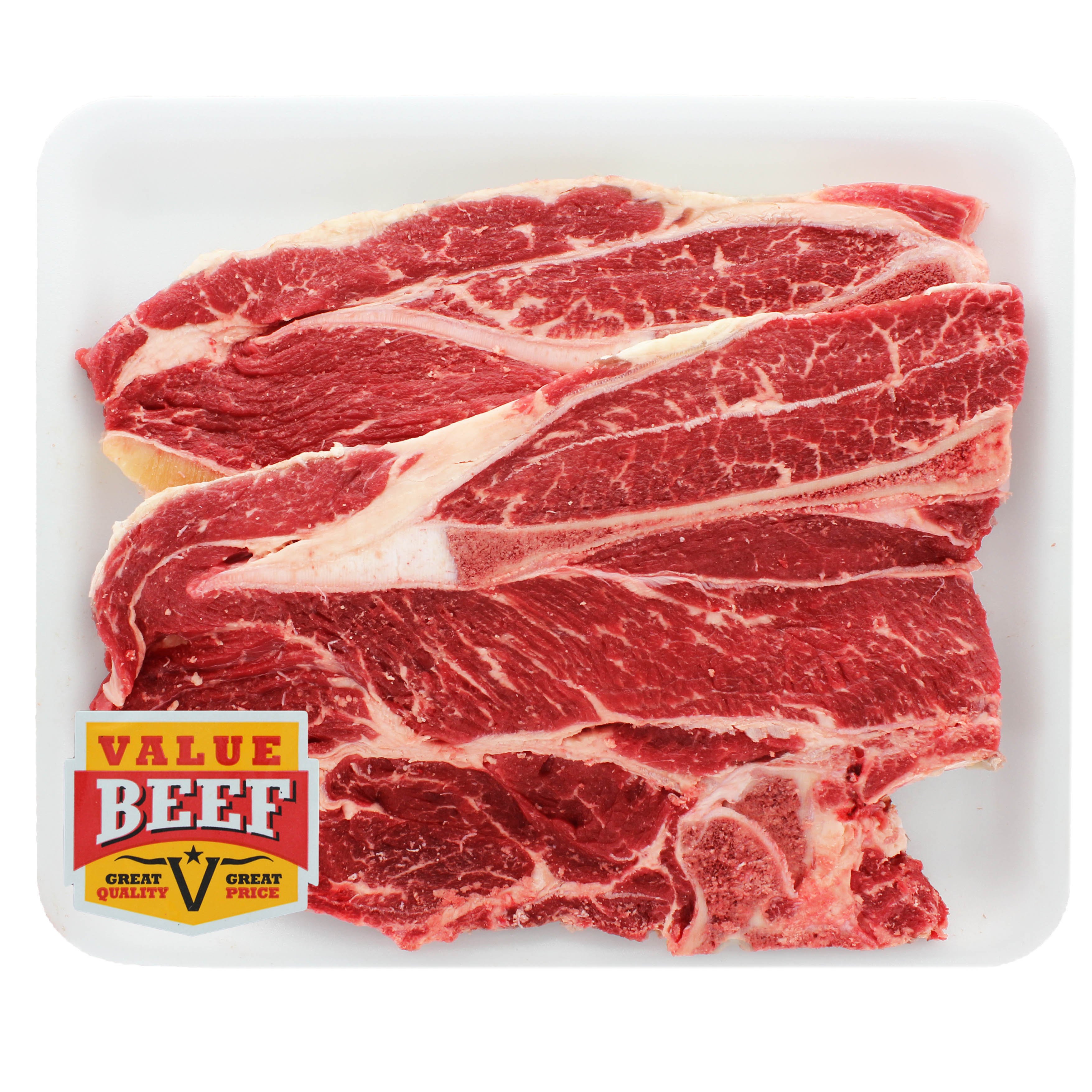 H-E-B Beef Chuck Steak Bone-In Value Pack, Value Beef, 2-3 steaks ...