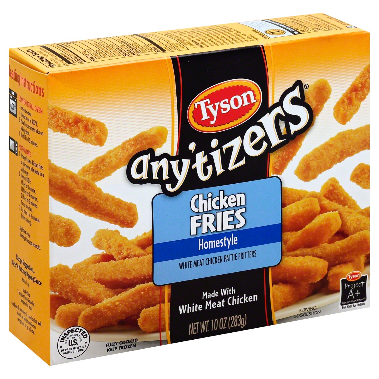 Tyson Any Tizers Homestyle Chicken Fries Shop Chicken At H E B