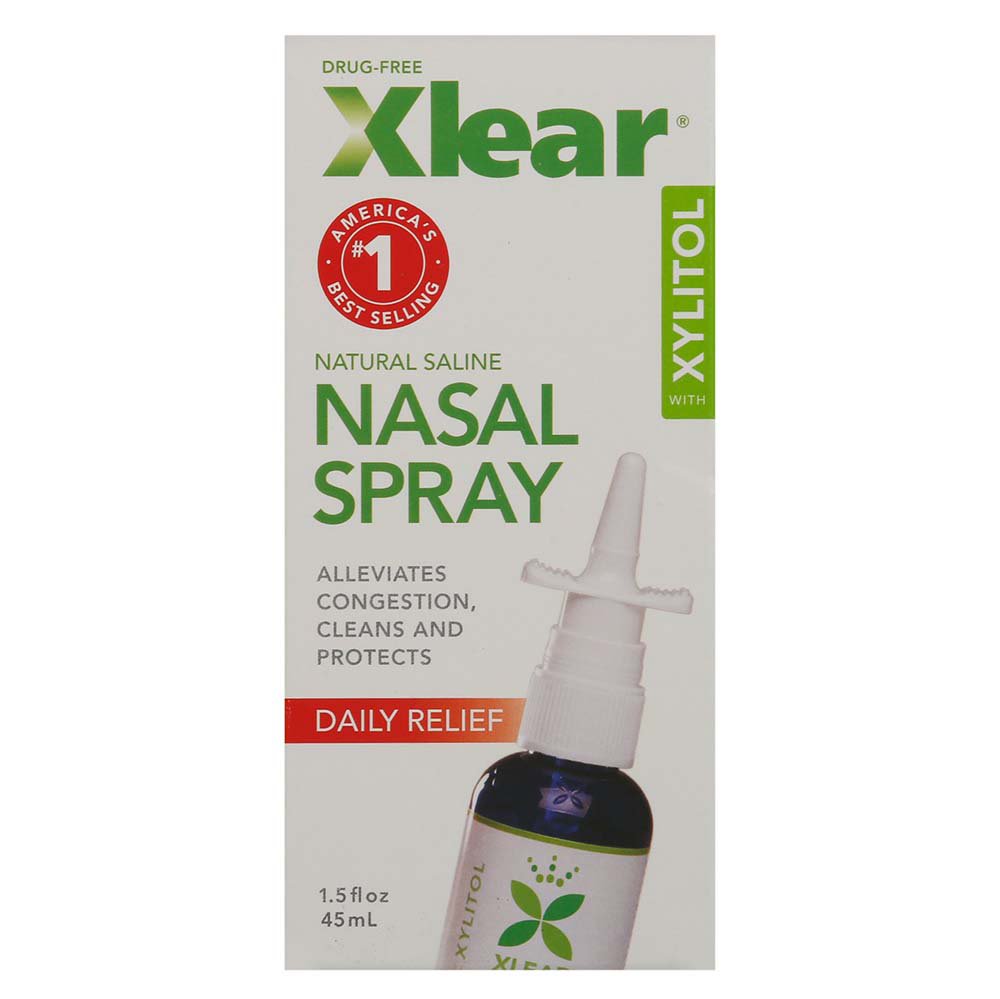 Xlear Natural Saline Nasal Spray