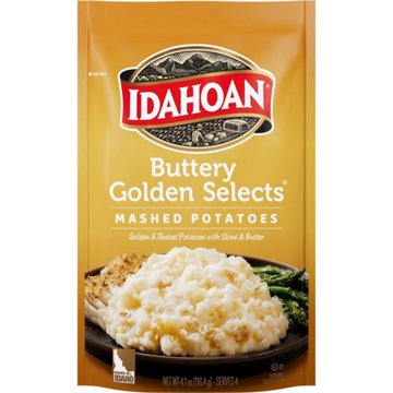 Idahoan Buttery Golden Selects Mashed Potatoes