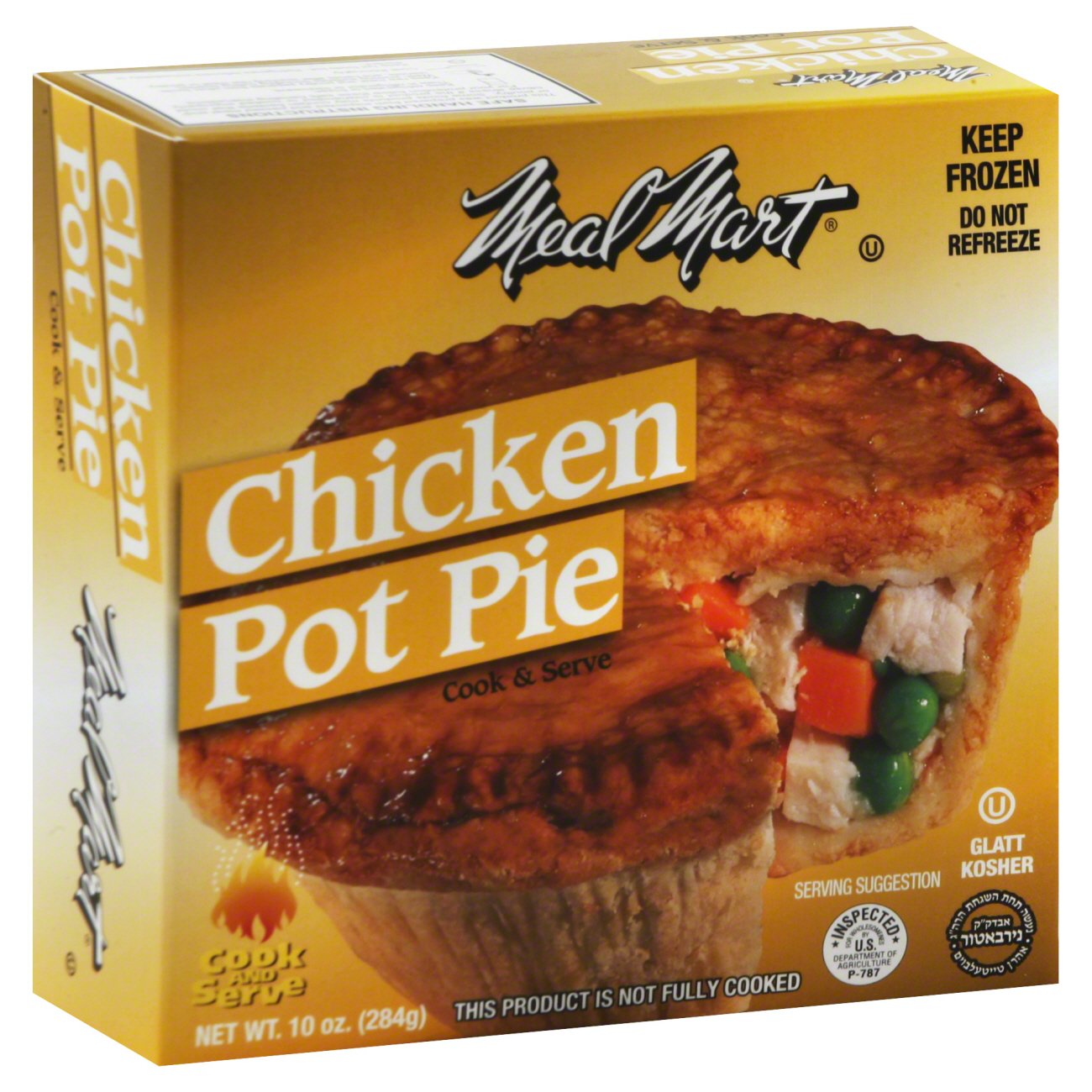 Meal Mart Kosher Chicken Pot Pie Shop Entrees & sides at HEB