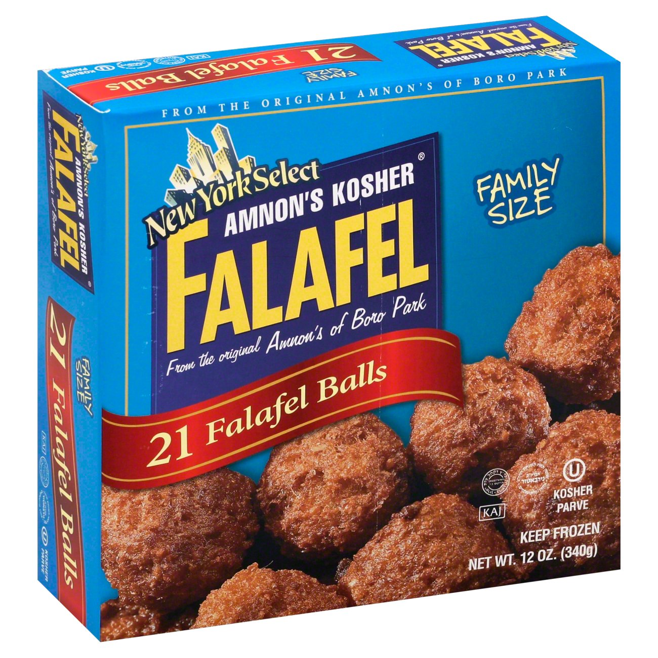 Amnon's Kosher Kosher New York Select Falafel Balls Family Size - Shop ...