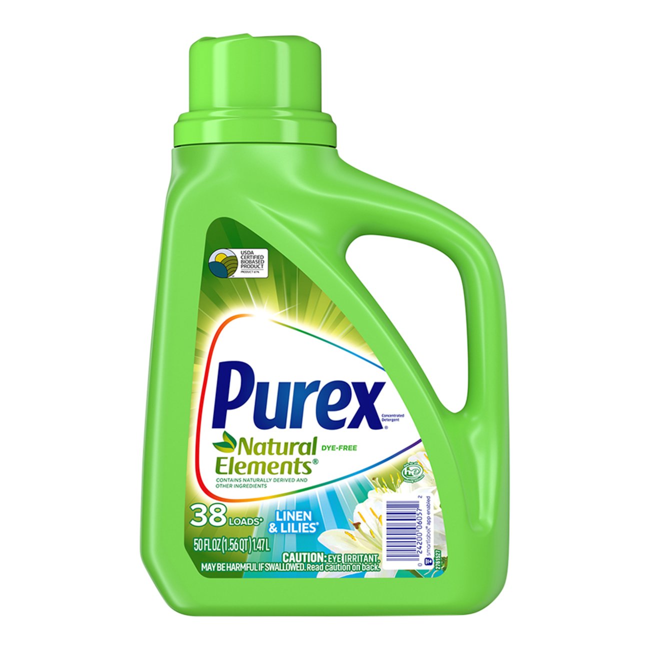 Purex Natural Elements Linen & Lilies HE Liquid Laundry Detergent 33