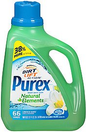 Purex Natural Elements Linen & Lilies Liquid HE Laundry Detergent 66 ...