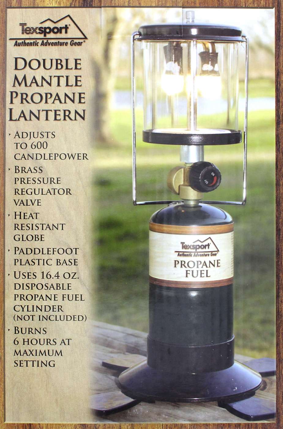 Texsport Double Mantle Propane Lantern Shop Lanterns at HEB