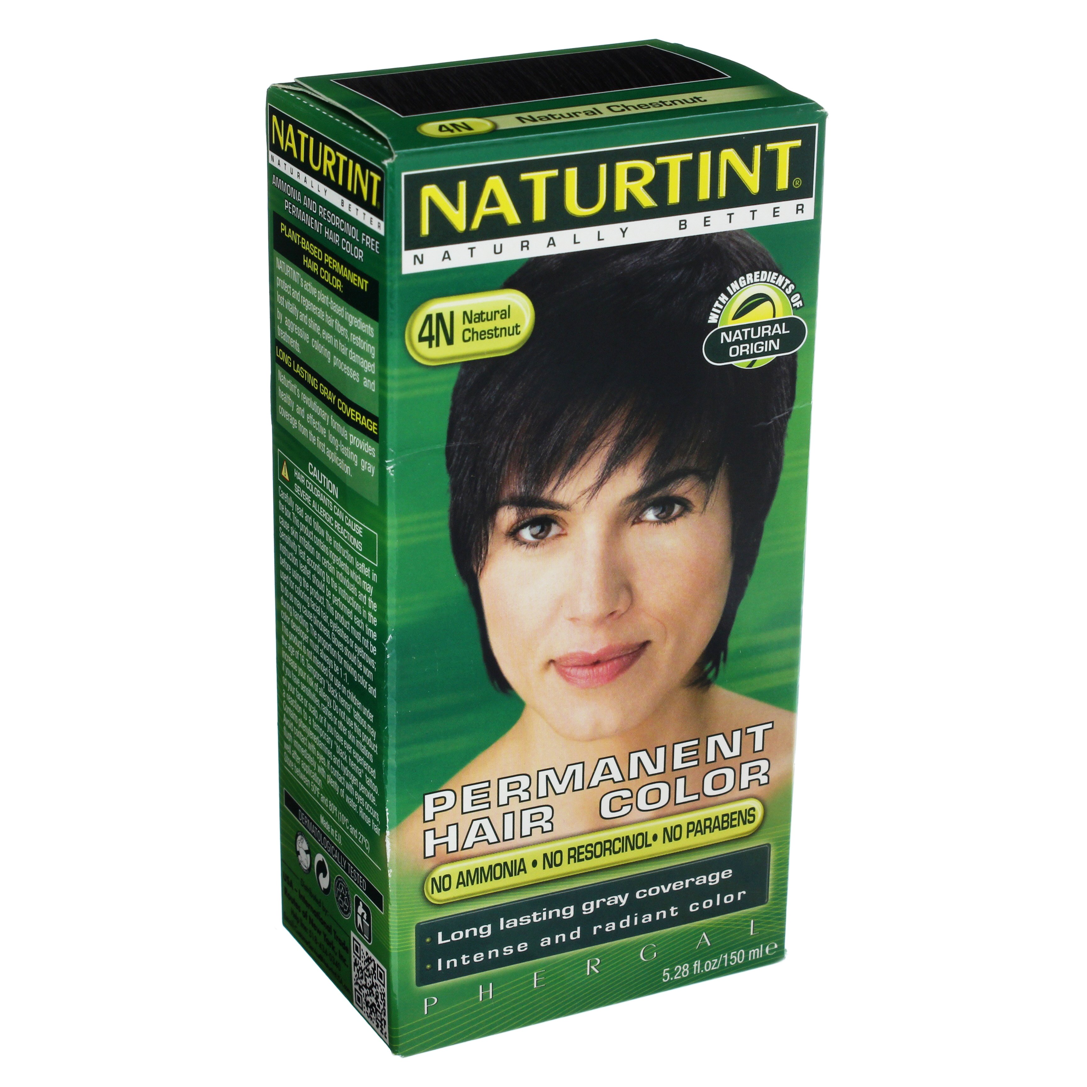 Naturtint Permanent Hair Color, Natural Chestnut 4N - Shop Hair Color at  H-E-B