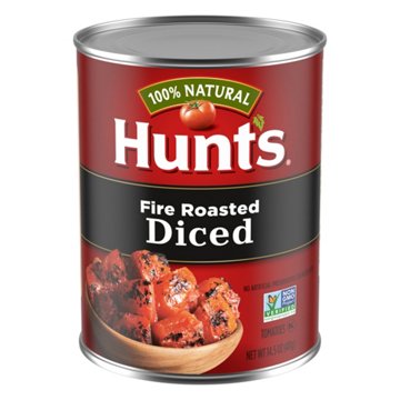 Hunt's Fire Roasted Diced Tomatoes, 14.5 oz