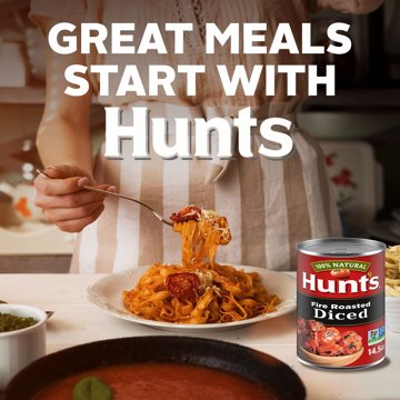 Hunt's Fire Roasted Diced Tomatoes, 14.5 oz