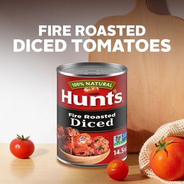 Hunt's Fire Roasted Diced Tomatoes, 14.5 oz