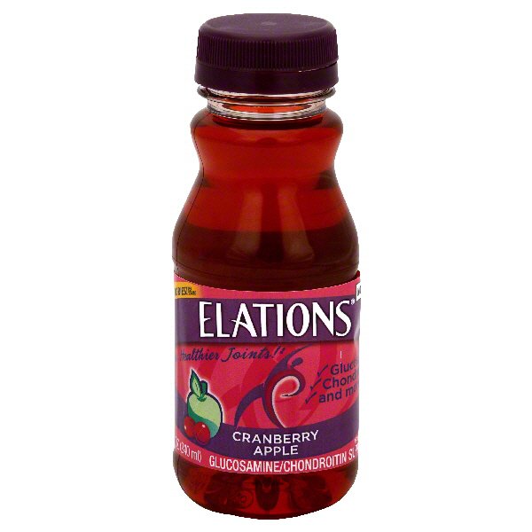 Elations Healthier Joints Glucosamine/Chondroitin Cranberry Apple Drink