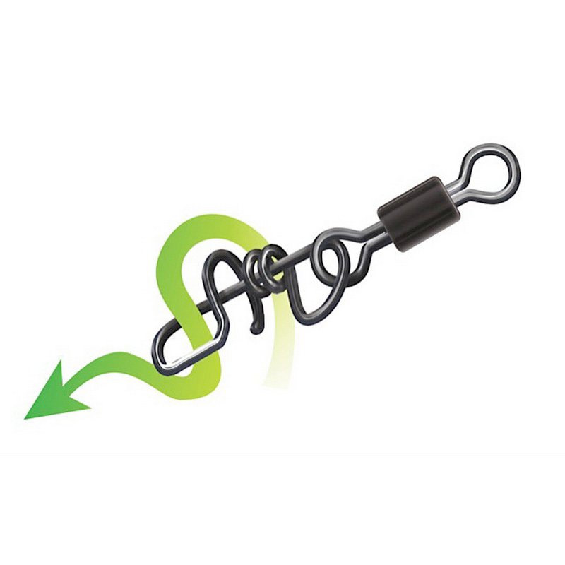 Norton Lures Black Nickel Quick Twist with Swivel Shop Fishing at HEB