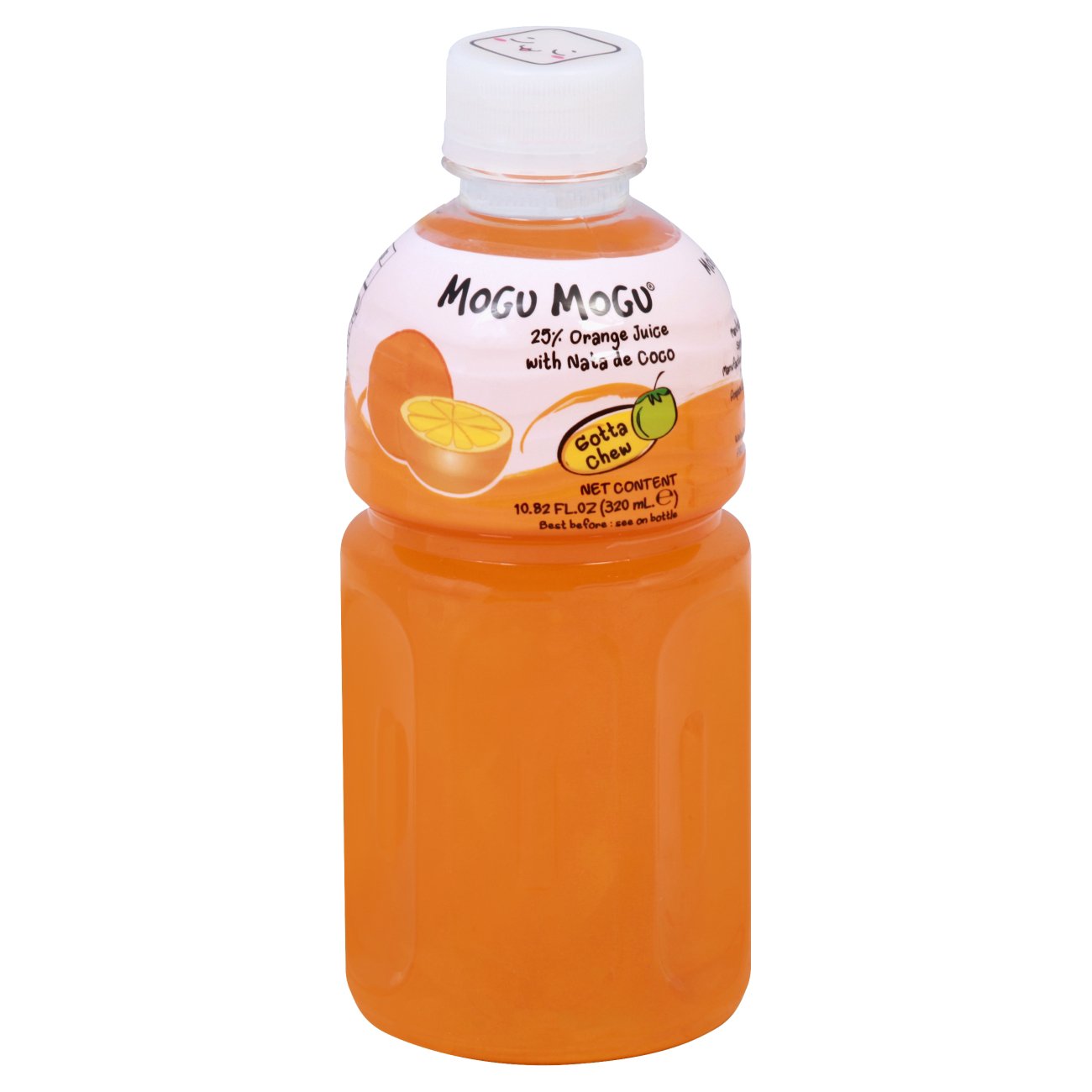 Mogu Mogu Orange Juice with Nata de Coco Shop Juice at HEB
