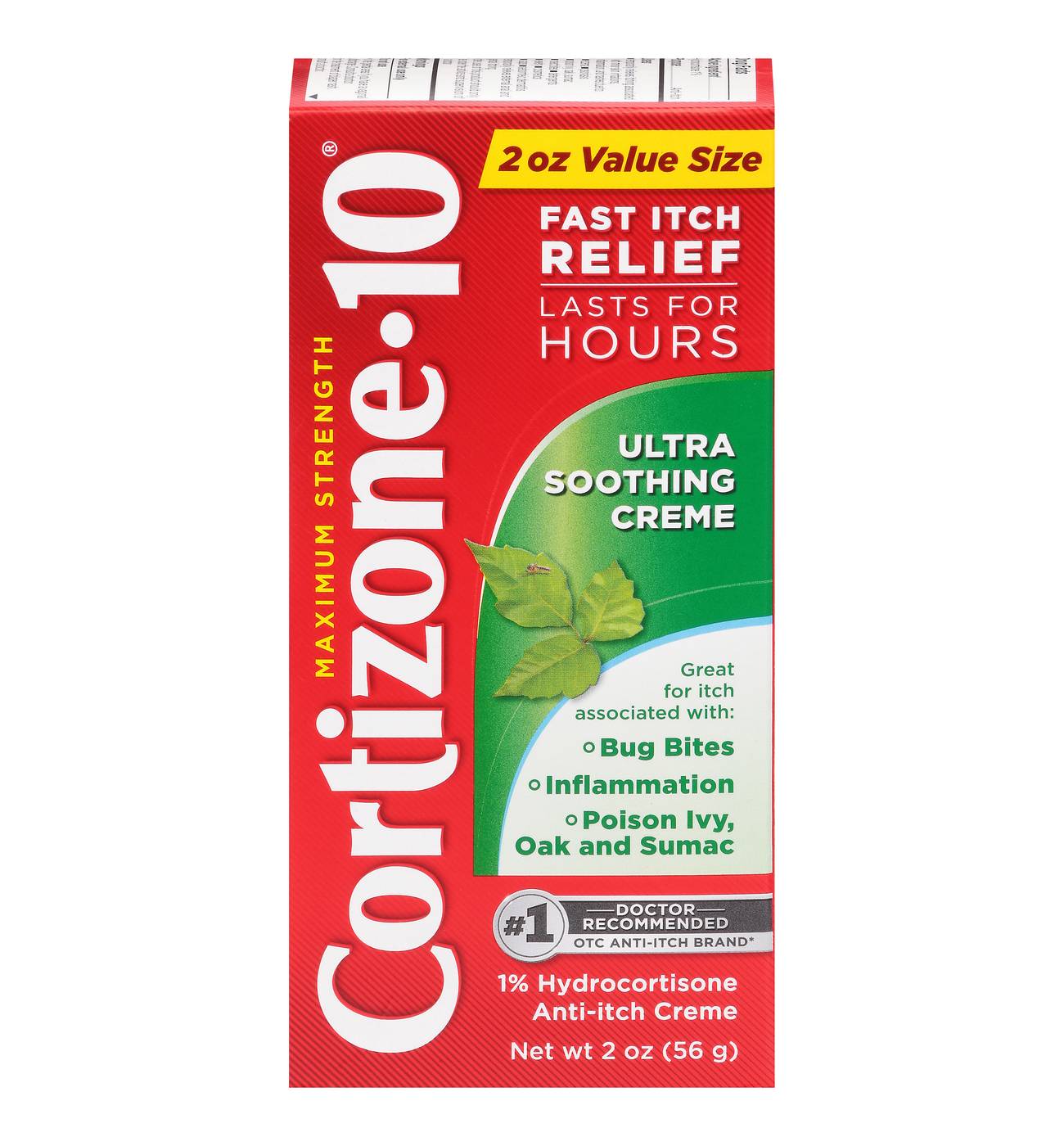 Cortizone 10 Maximum Strength Ultra Soothing Anti-Itch Cream; image 1 of 9