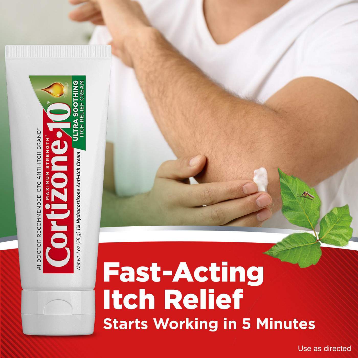 Cortizone 10 Maximum Strength Ultra Soothing Itch Relief Cream; image 5 of 8
