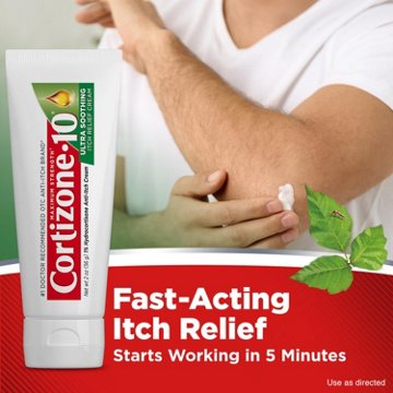 Cortizone 10 Maximum Strength Ultra Soothing Itch Relief Cream, 2 oz