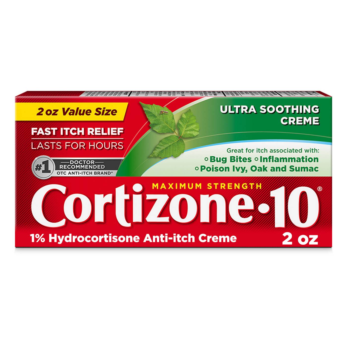 Cortizone 10 Maximum Strength Ultra Soothing Anti-Itch Cream; image 8 of 9