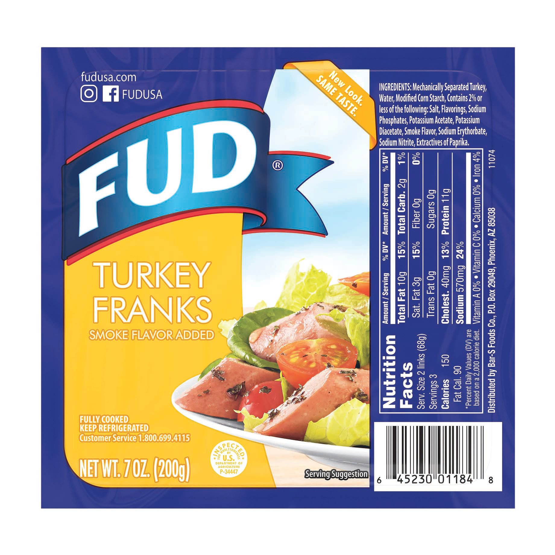 Fud Turkey Franks Shop Hot Dogs At H E B