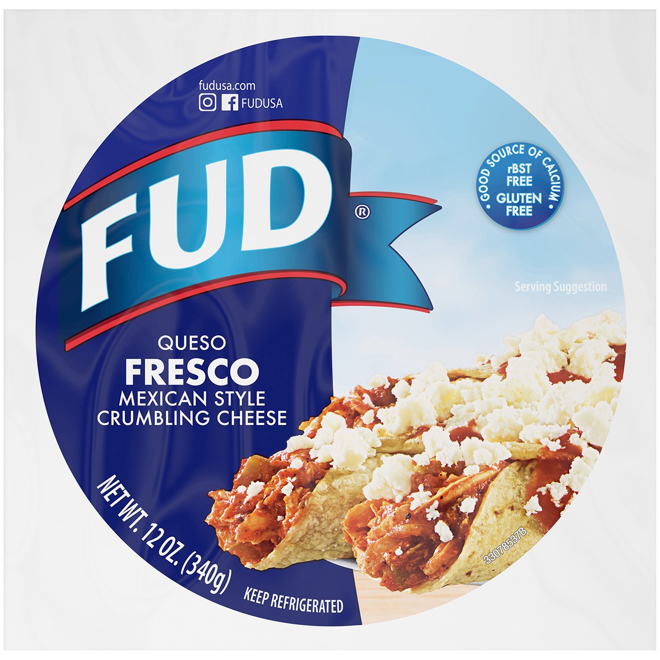 Fud Queso Fresco Cheese - Shop Cheese At H-E-B