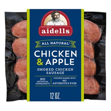 Aidells Chicken & Apple Smoked Chicken Sausage, 4 ct