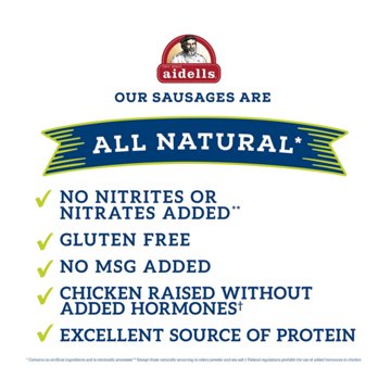 Aidells Chicken & Apple Smoked Chicken Sausage, 4 ct