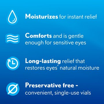 Bausch & Lomb Soothe Preservative Free Lubricant Eye Drops