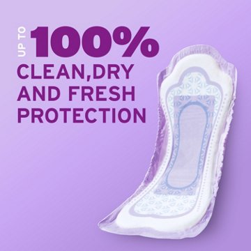 Poise Incontinence Pads, Moderate Absorbency, Regular Length