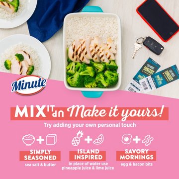 Minute Instant White Rice, 14 oz