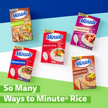 Minute Instant White Rice, 14 oz