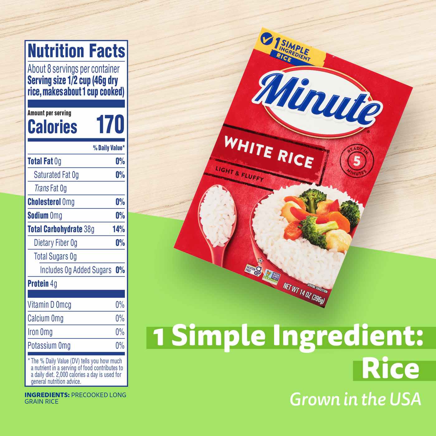 Minute Instant White Rice; image 5 of 7