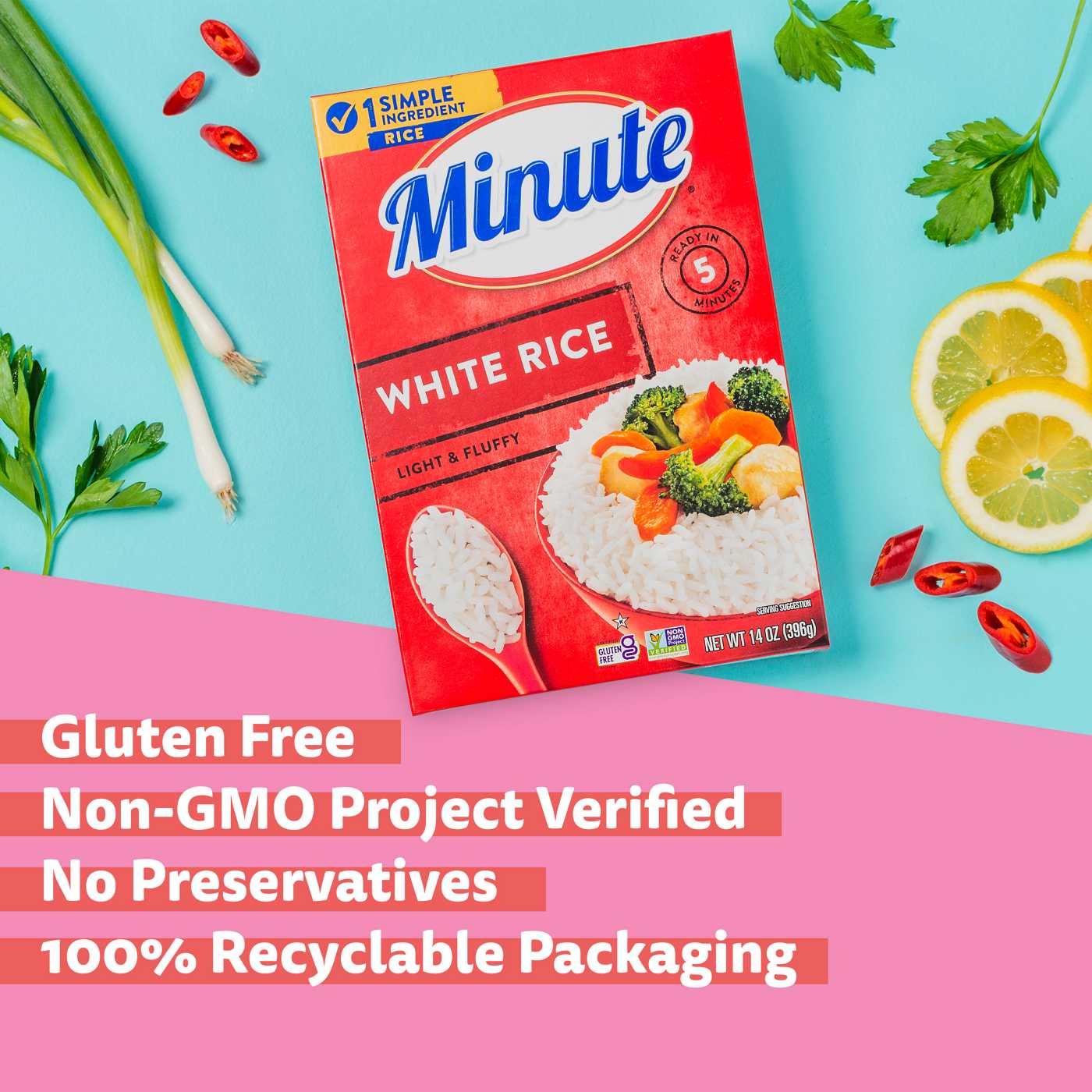 Minute Instant White Rice; image 7 of 7