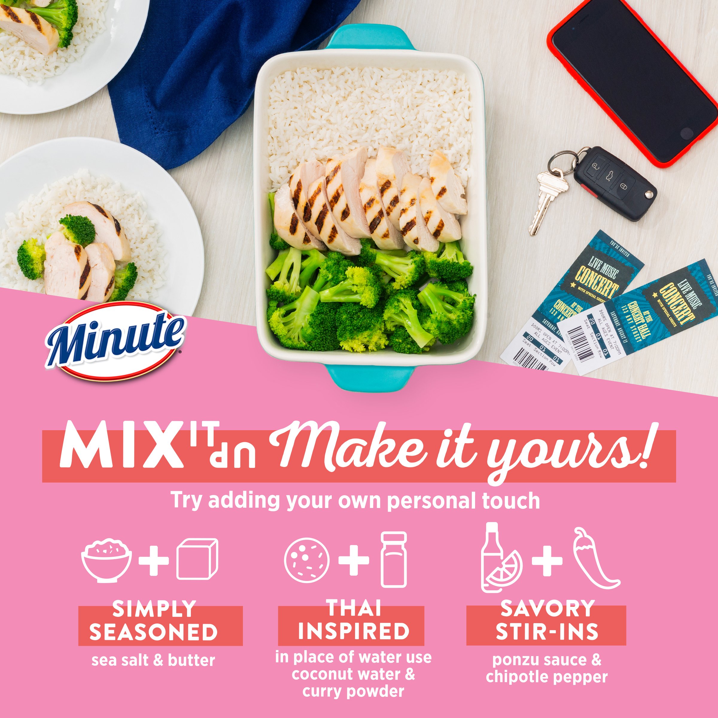 Minute Ready to Serve White Rice - Shop Rice & Grains at H-E-B