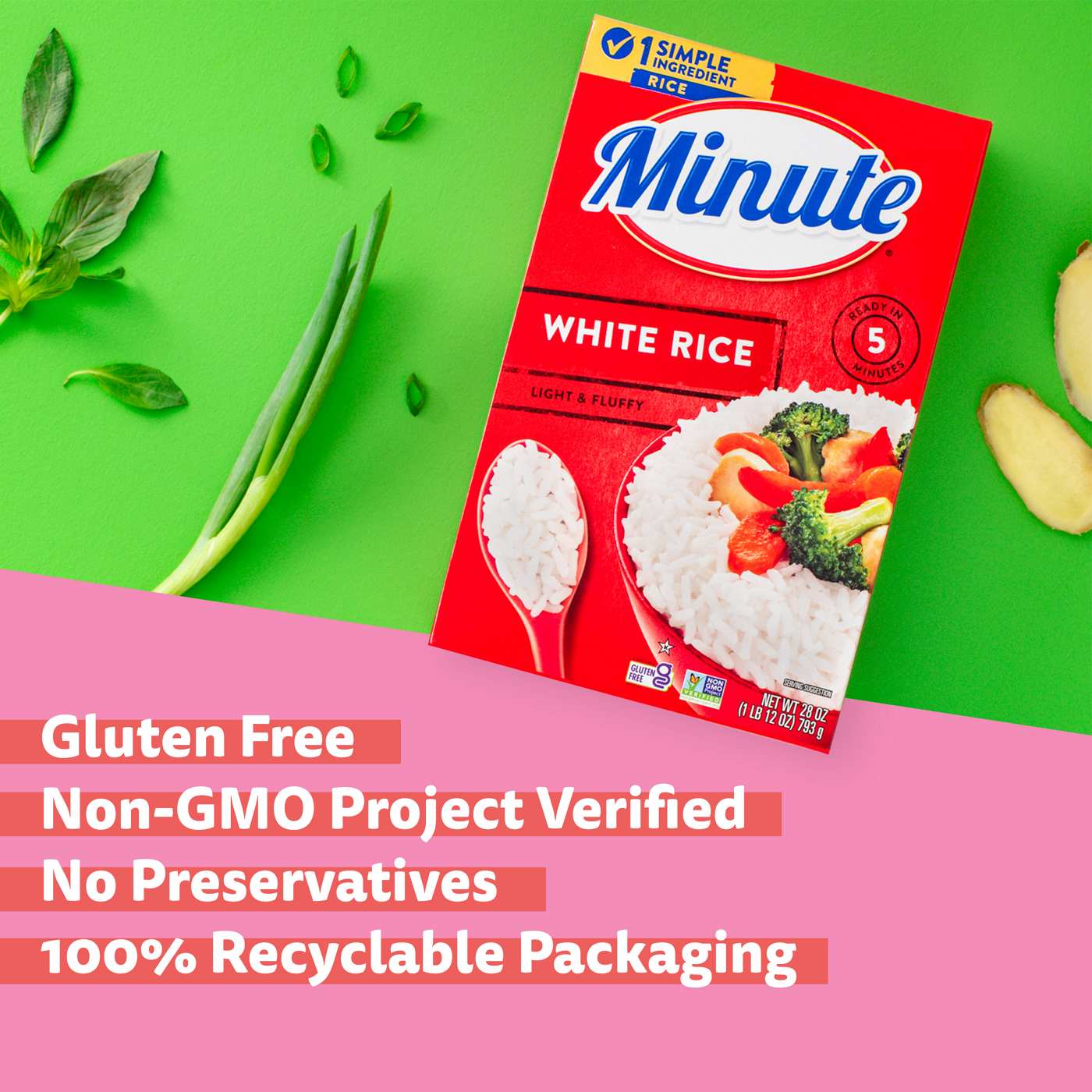 Minute Instant White Rice; image 3 of 7