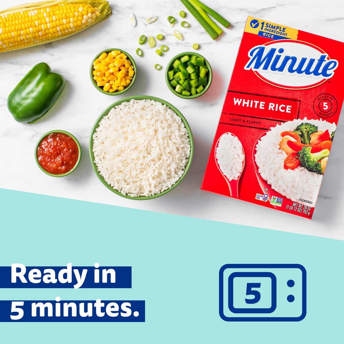 Minute Instant White Rice; image 5 of 7