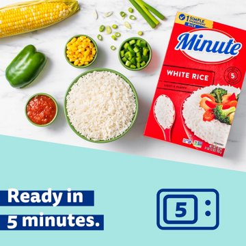 Minute Instant White Rice, 28 oz