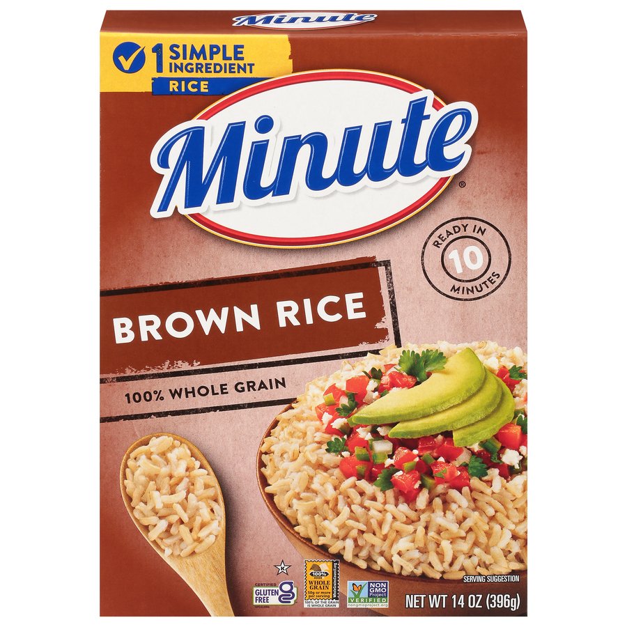 Minute Instant Brown Rice Shop Rice & grains at HEB